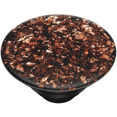 PopSockets PopTop Gen.2, Foil Confetti Copper, kousky měděné folie v pryskyřici, výměnný vršek – Zboží Živě