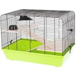 Inter ZOO Klec hlod. křeček REX 2 s výbavou 58 x 38 x 43 cm – Zboží Dáma