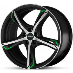 Ronal R62 7,5x17 5x114,3 ET40 green