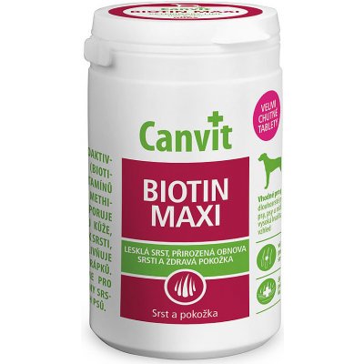 Canvit Biotin Maxi pro psy 230 g