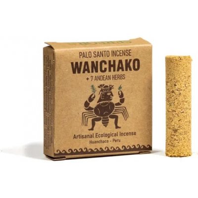 Santo Palo Wanchako Incense sticks vonné tyčinky silné 7 bylin 4 ks – Hledejceny.cz