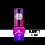 Molly Lac UV/LED Gel Lak Ultimate Black 10 ml – Hledejceny.cz