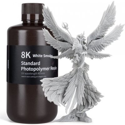 ELEGOO 8K Standard Resin 1KG White Smoke 50.103.0131 – Zboží Živě