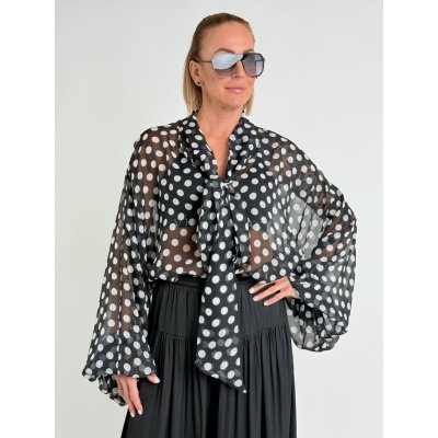 Miss City Official Černo-bílá košile Dots – Zbozi.Blesk.cz