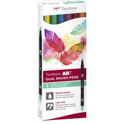 Tombow ABT Dermatologicaly tested 6 ks ABT-6C-3 – Hledejceny.cz
