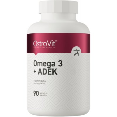 OstroVit Omega 3 + ADEK 90 kapslí – Hledejceny.cz