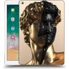 Pouzdro na tablet Picasee silikonový průhledný obal Apple iPad 9.7 2017 5. gen - Wildfire - Gold