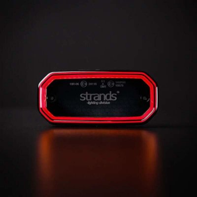 Strands LED poziční světlo 116,5mm FOR9T, 10-40V, 58LED, ECE R10, R148- červené | Zboží Auto