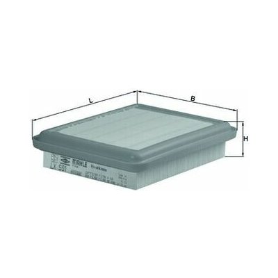 MAHLE ORIGINAL Vzduchový filtr LX591 – Hledejceny.cz