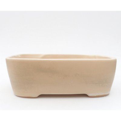 E-bonsai Keramická bonsai miska 23 x 18 x 7,5 cm béžová – Zboží Dáma