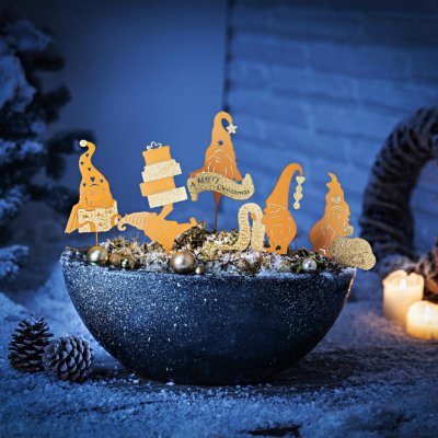 Weltbild Zahradní zápichy Santova parta, sada 5 ks – Hledejceny.cz