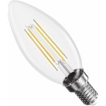 Emos LED FLM CANDLE 3,4W 40W 470lm E14 NW – Zboží Mobilmania