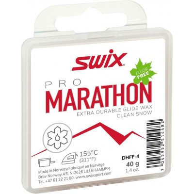 Swix Marathon White Fluor Free 40 g – Hledejceny.cz