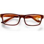 Dioptrické brýle MUROGLASS na dálku MÍNUSOVÉ hnědé plastové rámečky – Zboží Mobilmania