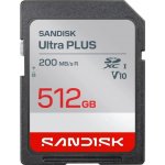 Sandisk SDXC Ultra Plus 512GB SDSDUBQ-512G-GN6IN – Hledejceny.cz