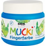 Mucki Prstová barva MUCKI modrá 150 ml – Zboží Mobilmania