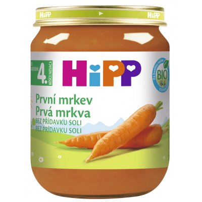 HiPP Bio První mrkev 125 g – Zboží Dáma