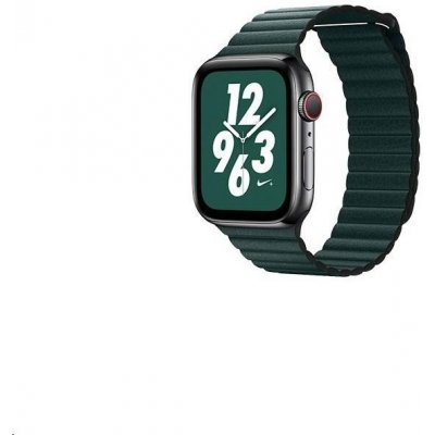 Coteetci kožený magnetický řemínek pro Apple Watch 38/40 mm WH5205-GR Borovicová – Hledejceny.cz