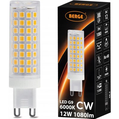 ECO LIGHT LED žárovka G9 12W studená bílá – Hledejceny.cz
