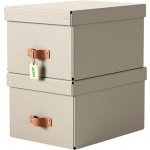 Leitz Puro úložný box A4 260 x 200 x 350 mm béžový 2 ks – Hledejceny.cz
