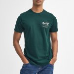 Barbour Script Graphic t-shirt Seaweed – Zboží Dáma