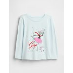 GAP Baby tričko s logem Modrá – Zboží Dáma