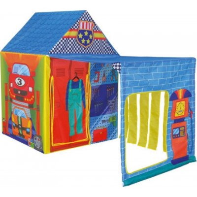 Pixino Dětský stan na hraní Autoservis 136895 – Sleviste.cz