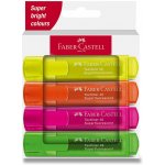 Faber Castell Textliner 46 Neon sada 4 ks 254644 – Zboží Dáma