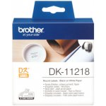 Brother 24mm, bílá, 1000 etiket, DK11218 – Hledejceny.cz