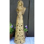 Keramikaportal|Anděl hojnosti|Velký keramický svícen,ve tvaru anděla| Vysoký 62cm|v přírodním režném provedení. – Zboží Dáma Keramikaportal|Anděl hojnosti|Velký keramický svícen,ve tvaru anděla| Vysoký 62cm|v přírodním režném provedení. – Zboží Dáma