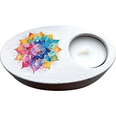 Svícen na čajovou svíčku Mandala – Hledejceny.cz
