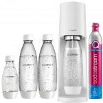 SodaStream Terra White + 3 láhve SodaStream Fuse 2 x 1l + 0,5l + bombička – Zbozi.Blesk.cz