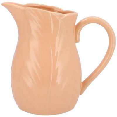 Broskvová keramická váza džbán Feel It - 23*14*21 cm - daan kromhout – Hledejceny.cz