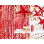 Party závěs červený 90 x 250 cm – Sleviste.cz