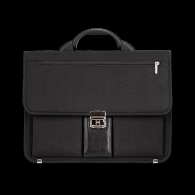 REAbags aktovka 8001 1-T černá nikl 19 L – Zboží Dáma