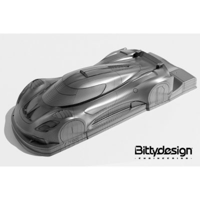 Bittydesign Karoserie čirá ARES-1 pro GT 1/12