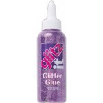 West Desing Třpytivé lepidlo 120ml růžovo fialové – Zboží Dáma