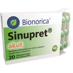 SINUPRET AKUT POR TBL OBD 20