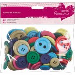 WEST DESIGN Knoflíky mix (250g) Brights FOTO pouze ilustrační – Sleviste.cz