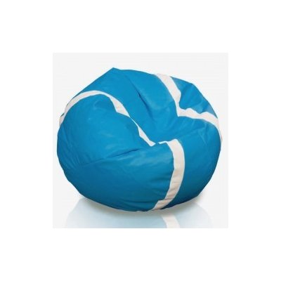 Sedací vak tenisová míč modrá