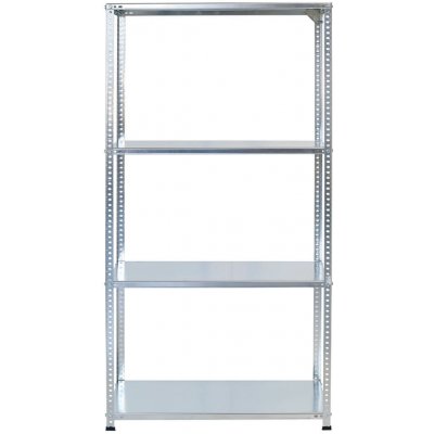 Majster Regál 150 x 90 x 30 cm 4 police zinek – Zbozi.Blesk.cz