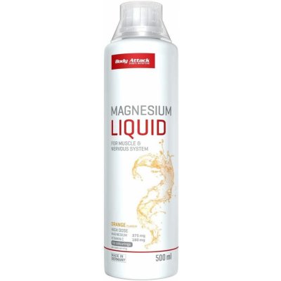 Body Attack Magnesium Liquid 500 ml – Hledejceny.cz