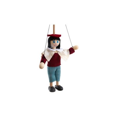 Mašek PRINC dřevěná loutka 14cm – Sleviste.cz