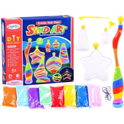 Color day Kreativní sada barevný písek v lahvičkách – Hledejceny.cz