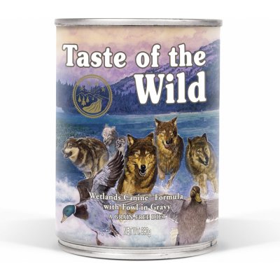 Taste of the Wild Wetlands 6 x 390 g – Zbozi.Blesk.cz