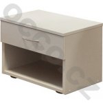 Noční stolek 140, bilá – Sleviste.cz