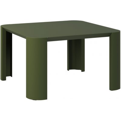 noo.ma kovový zahradní stolek Fli 65 x 65 cm Zelený – Hledejceny.cz