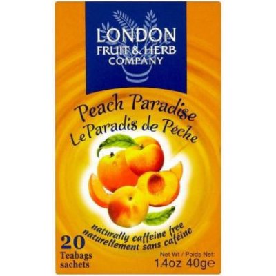 LONDON Čaj Broskev London Fruit herb 20 x 2 g – Sleviste.cz