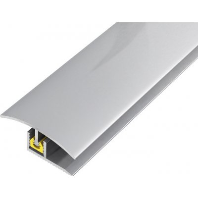 Acara přechodová lišta Profi AP27 hliník elox stříbro 35 mm 0,9 m – HobbyKompas.cz