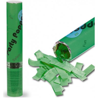 Carnival Toys Vystřelující zelené konfety – Zboží Mobilmania